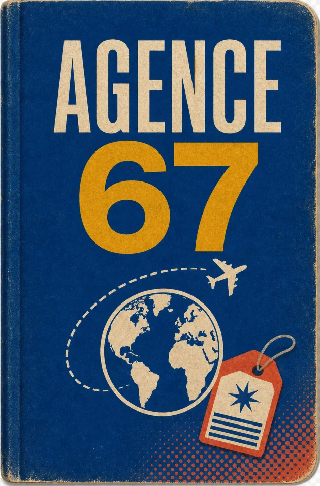 Couverture illustrée Agence 67